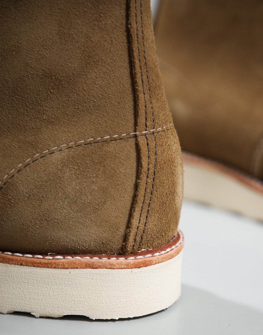 Red Wing 8881 Classic Moc Toe Boots Olive Mohave