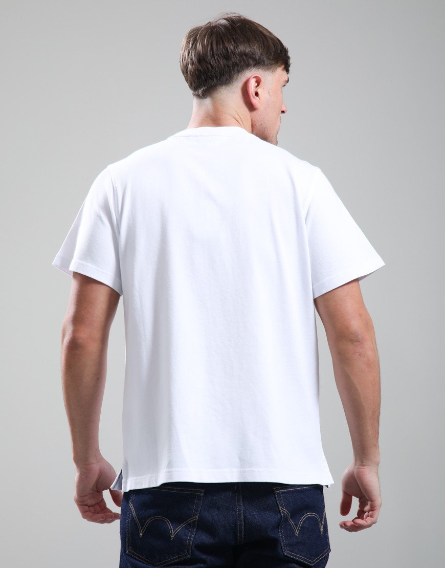 Rockport Hampshire Block Print Logo T-Shirt White