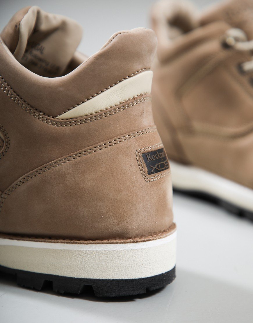 Rockport Umbwe Heritage Nubuck Boots Stone Ecru