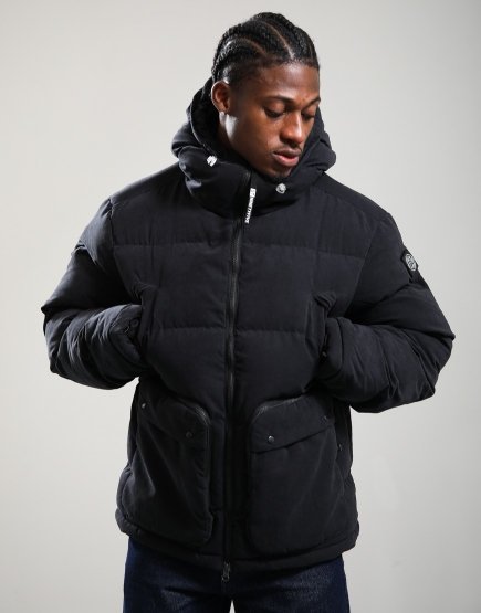 ST95 Arno Down Coat Caviar
