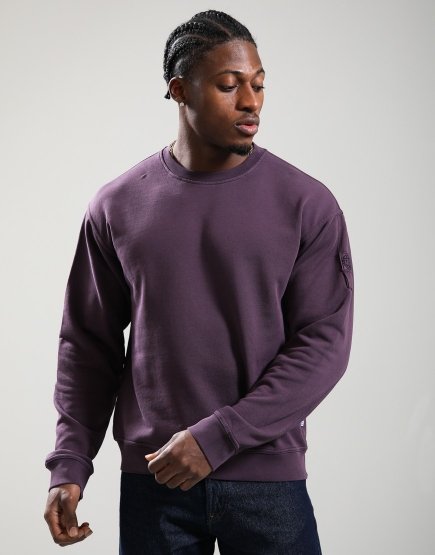 ST95 Moon Core Crew Sweat Plum