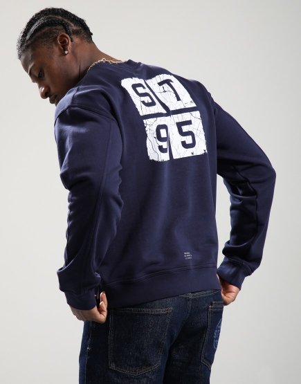 ST95 Ormodeo Crew Sweat Navy
