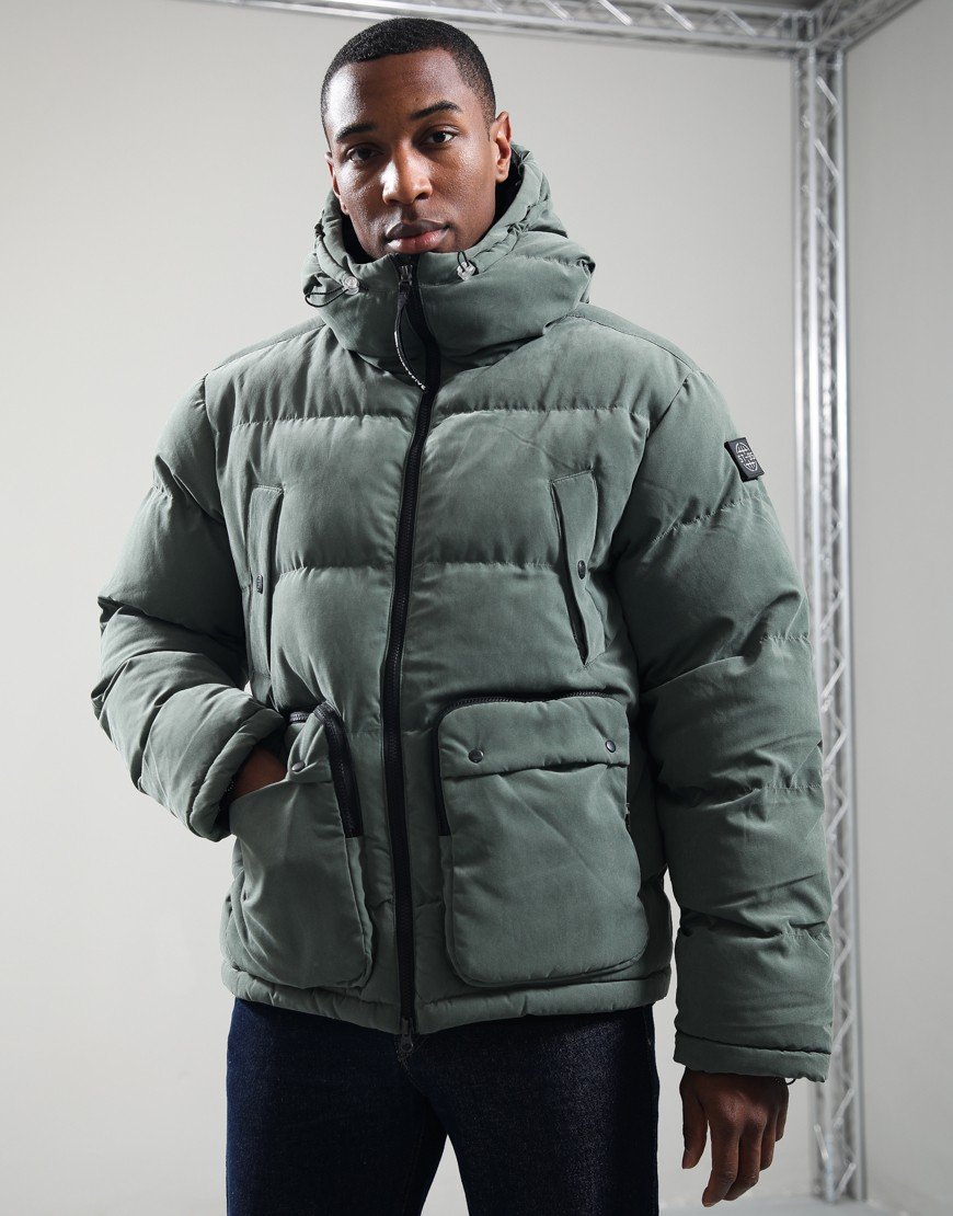 ST95 Arno Down Coat Four Leaf Clover