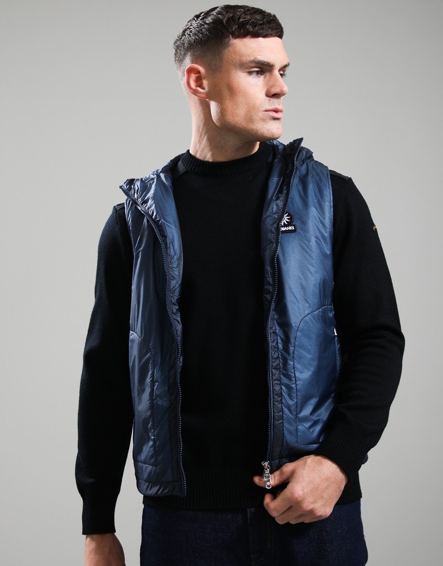 Sandbanks Apex Lightweight PrimaLoft® Hooded Gilet Teal