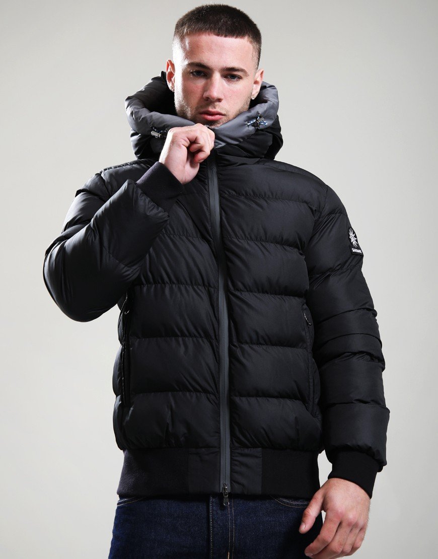 Sandbanks Après Puffer Jacket Black Sandbanks Après Puffer Jacket Black