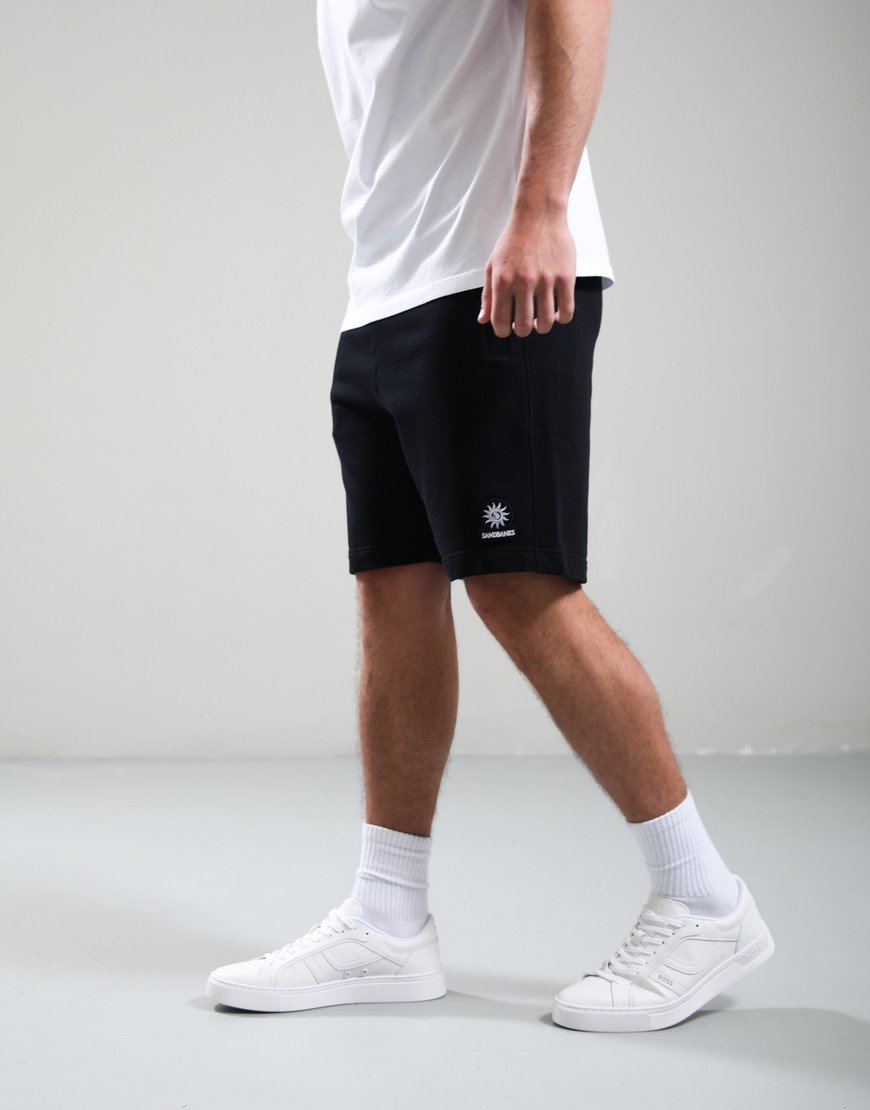 Sandbanks Badge Logo Shorts Black
