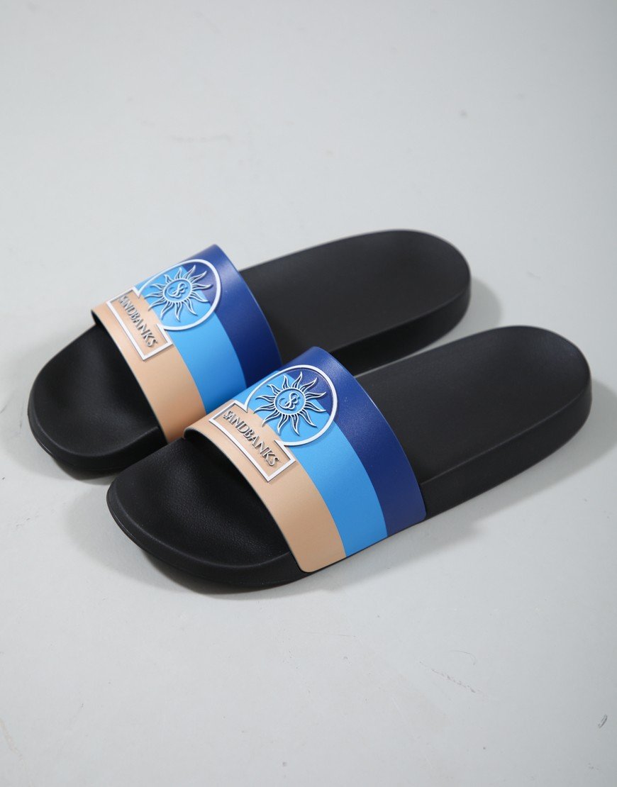 Sandbanks Badge Logo Sliders Tri