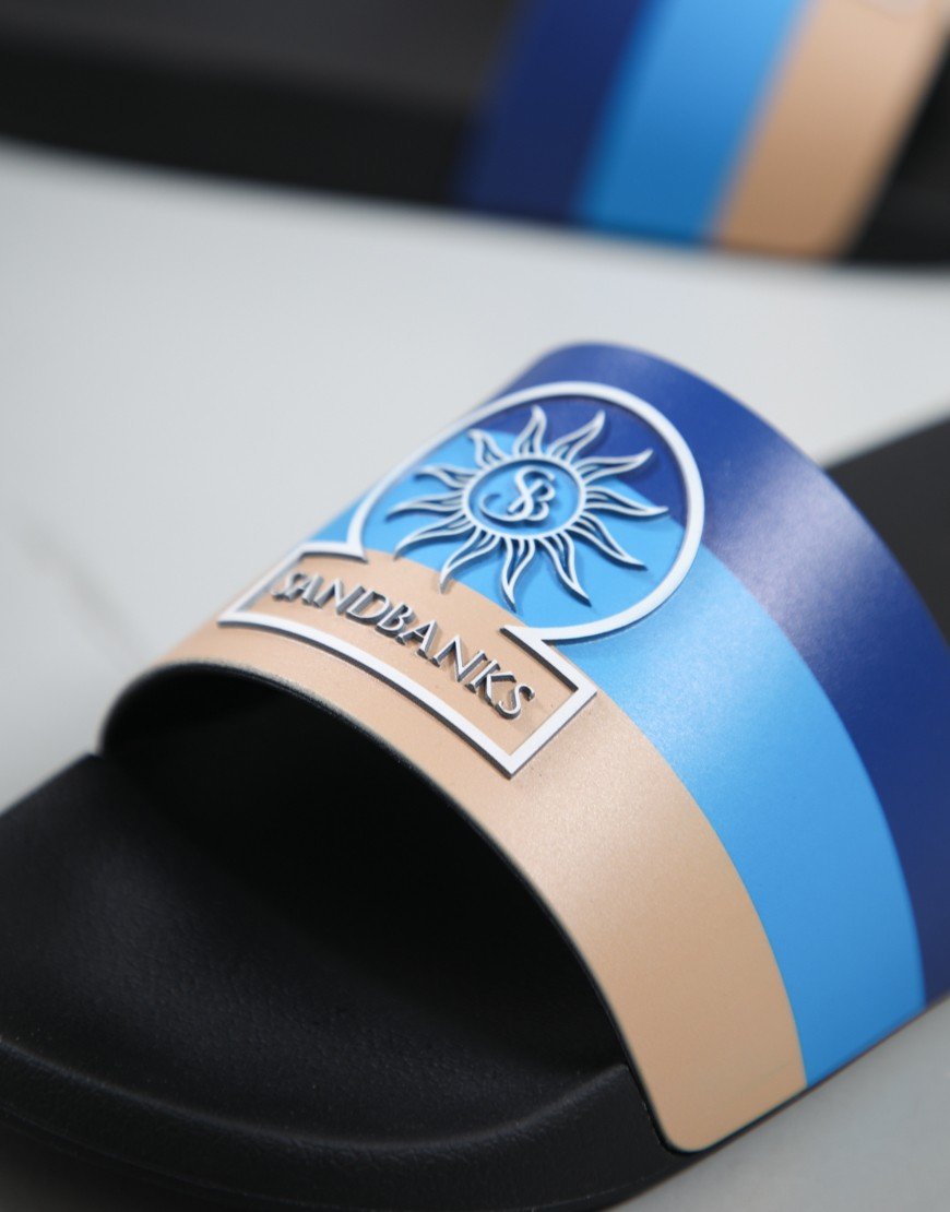Sandbanks Badge Logo Sliders Tri