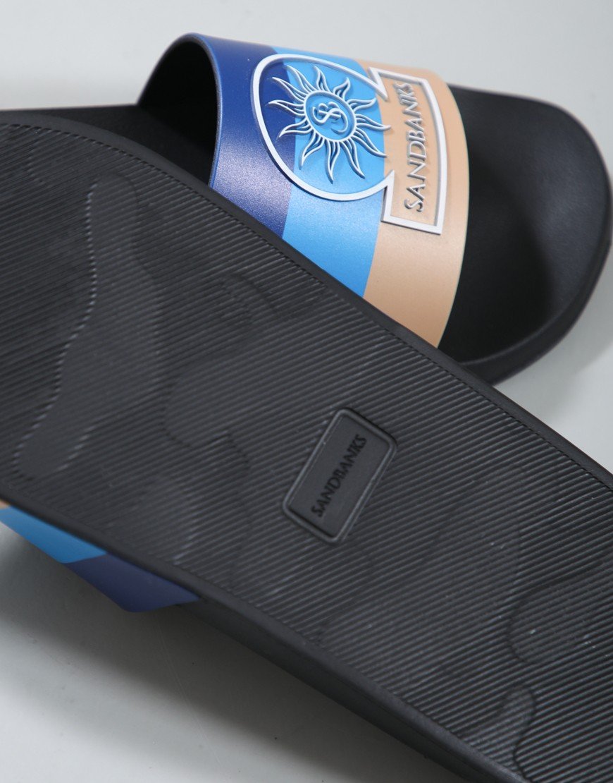 Sandbanks Badge Logo Sliders Tri
