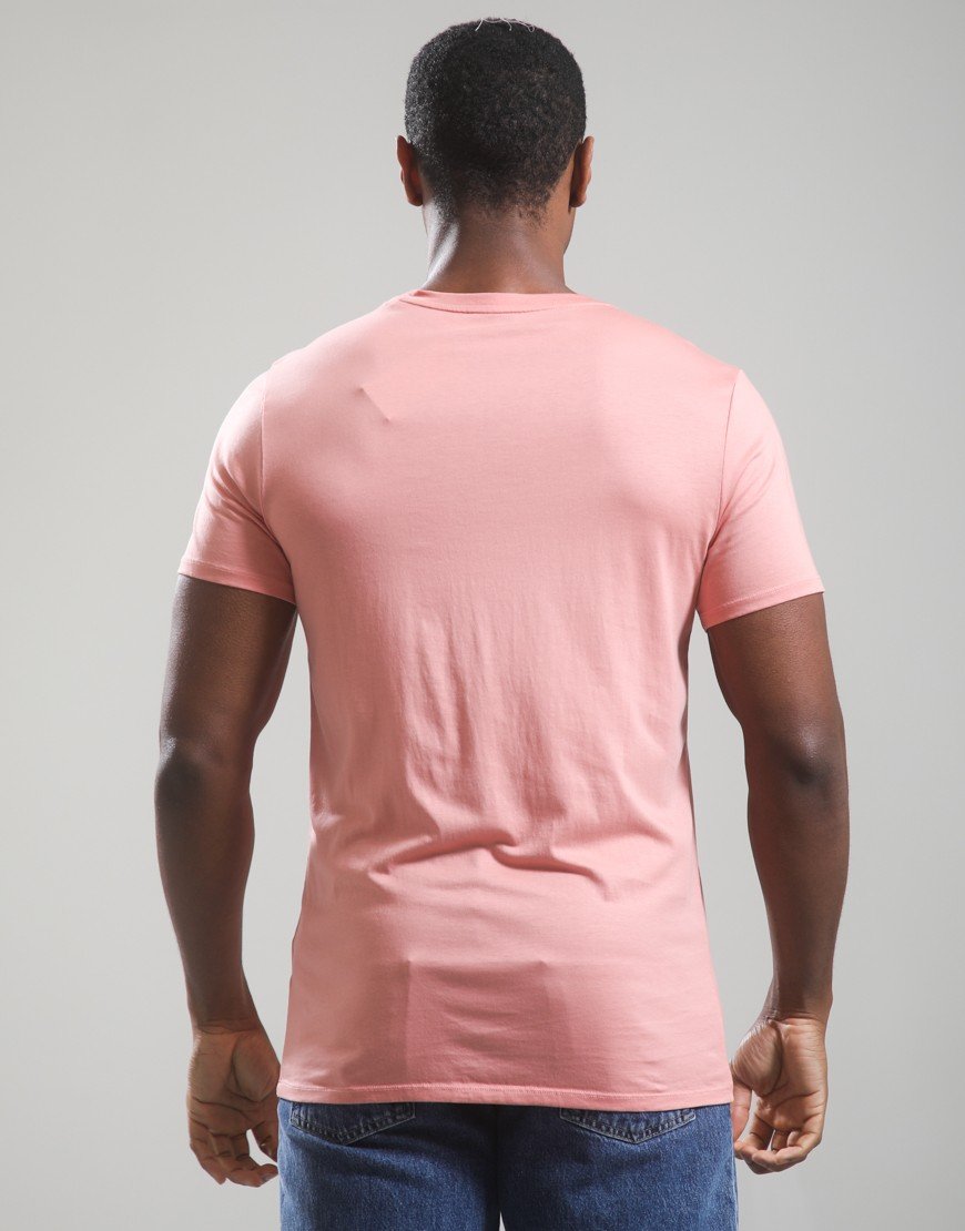 Sandbanks Badge Logo T-Shirt Dusty Pink