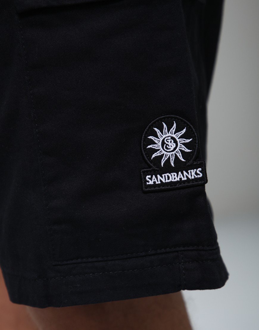 Sandbanks Garb Cargo Shorts Black