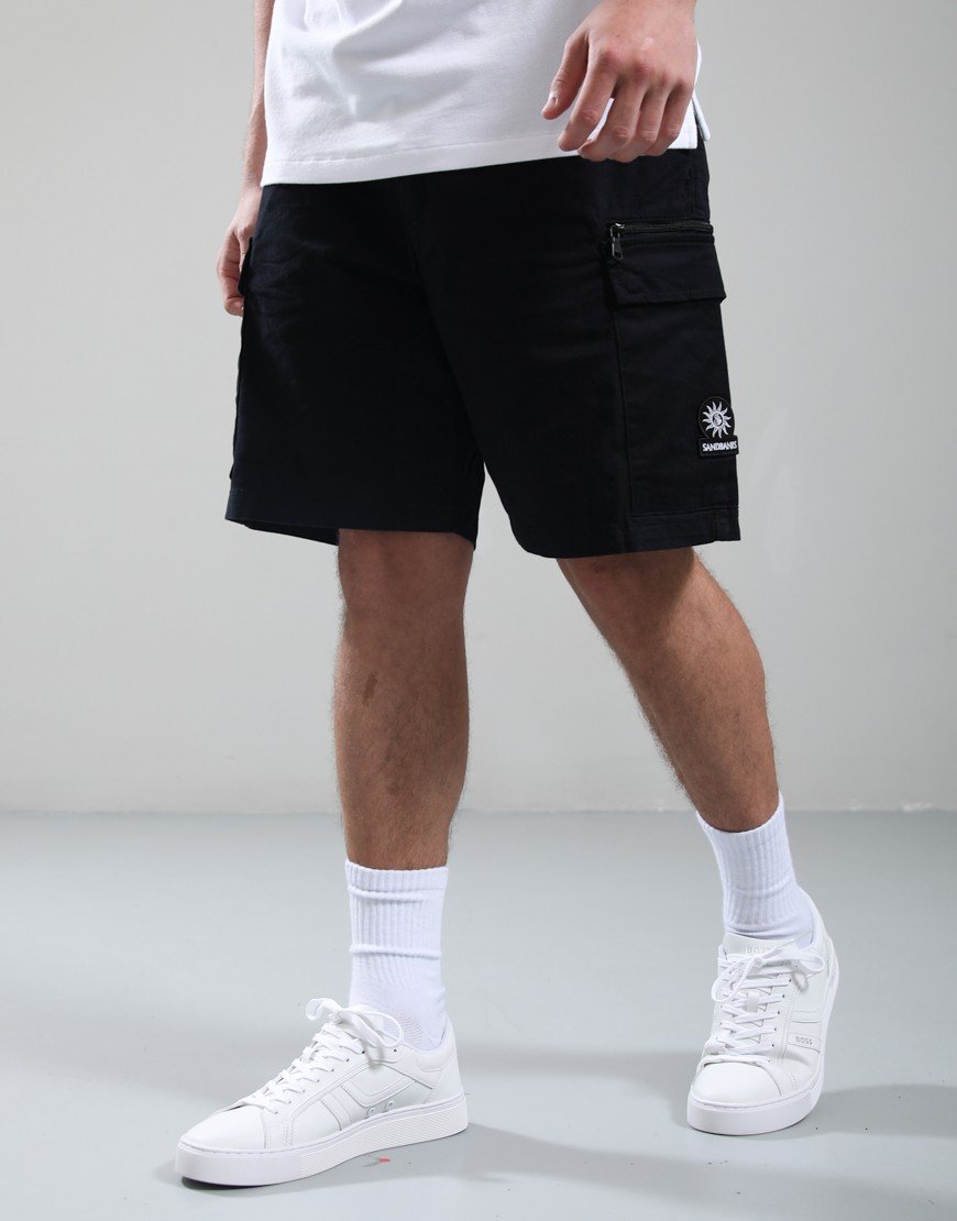 Sandbanks Garb Cargo Shorts Black