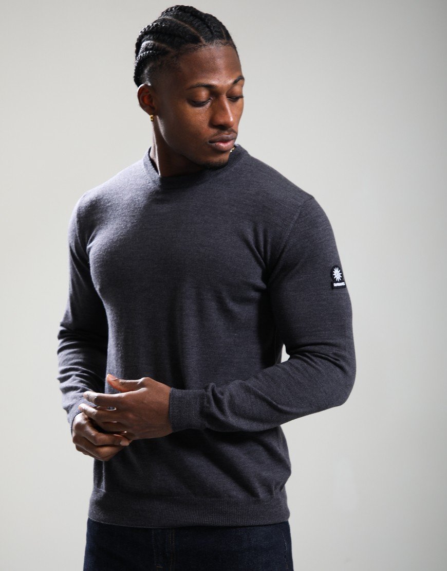 Sandbanks Gauge Crew Knit Anthracite