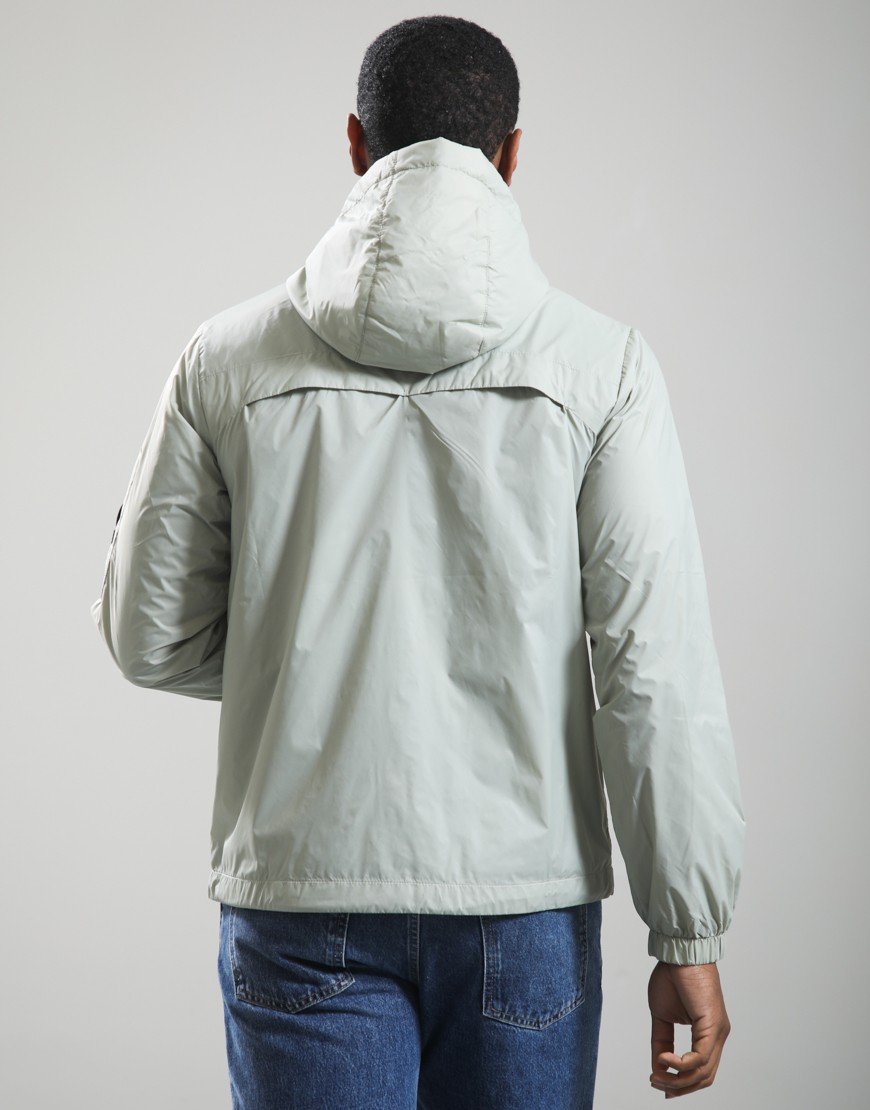 Sandbanks Hooded Nylon Windbreaker Sage