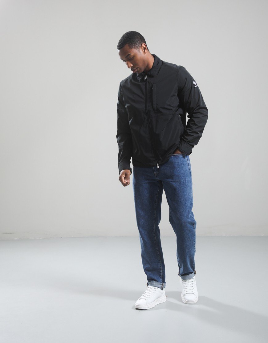 Sandbanks Nylon Overshirt Black
