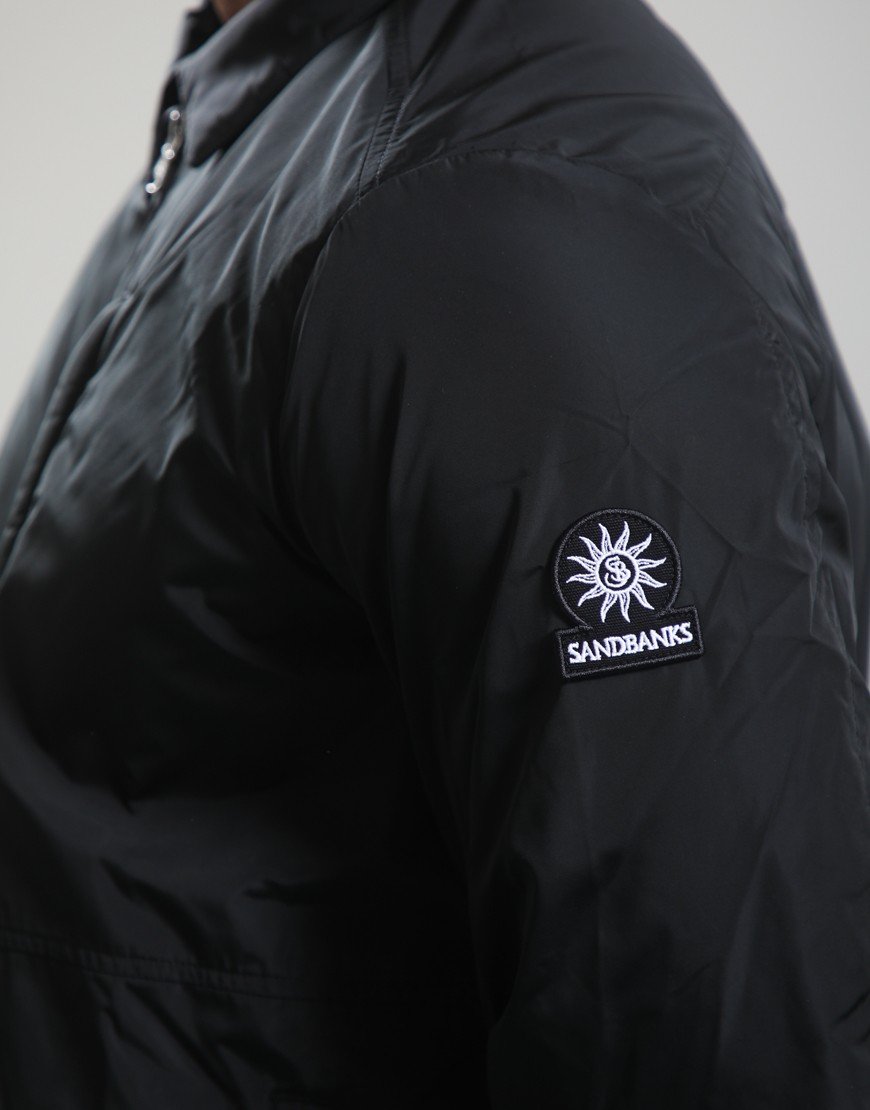 Sandbanks Nylon Overshirt Black