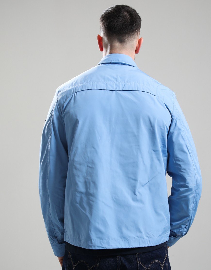 Sandbanks Nylon Overshirt Dusty Blue