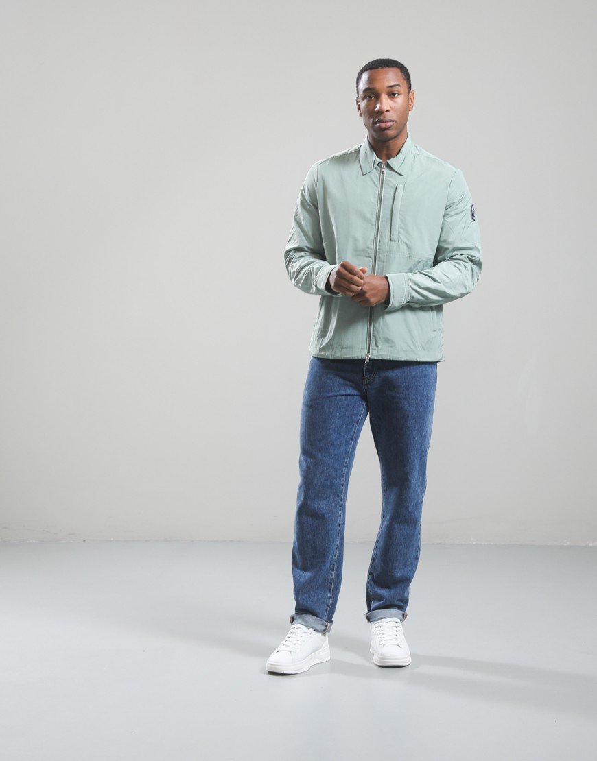 Sandbanks Nylon Overshirt Sage
