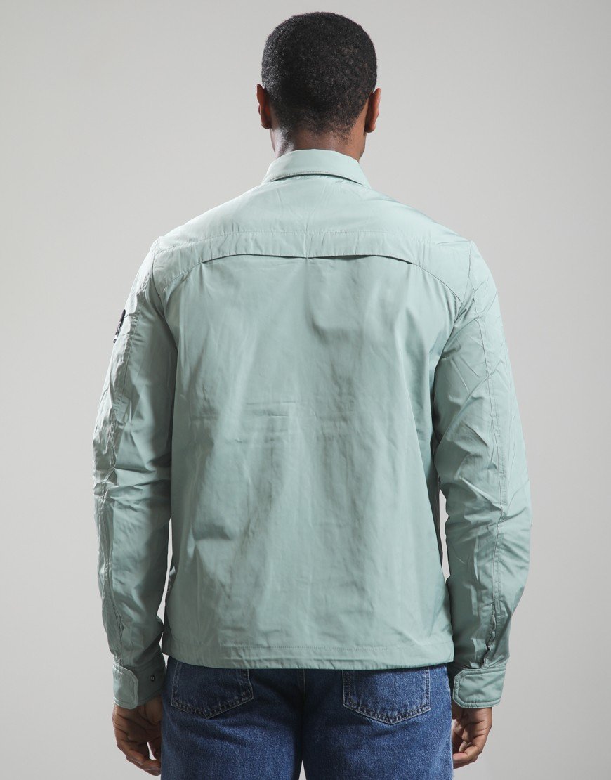 Sandbanks Nylon Overshirt Sage