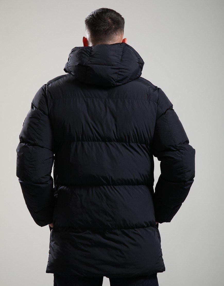 Sandbanks Atlas Mid-Length Down Jacket Black