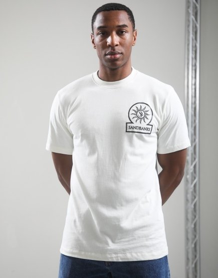 Sandbanks Relaxed Double Jersey T-Shirt Natural