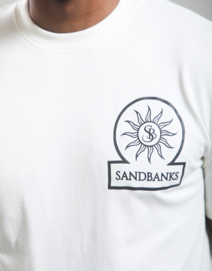 Sandbanks Relaxed Double Jersey T-Shirt Natural