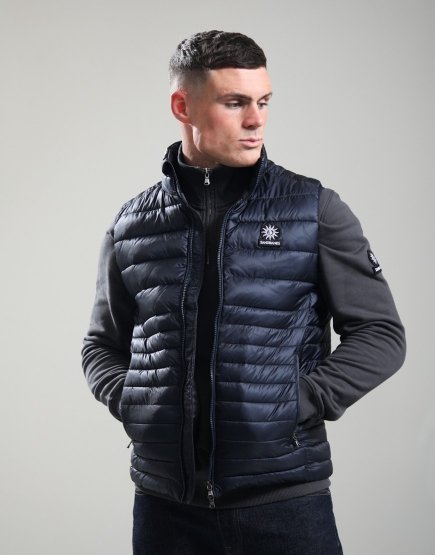 Sandbanks Ripstop Micro Puffer Gilet Navy