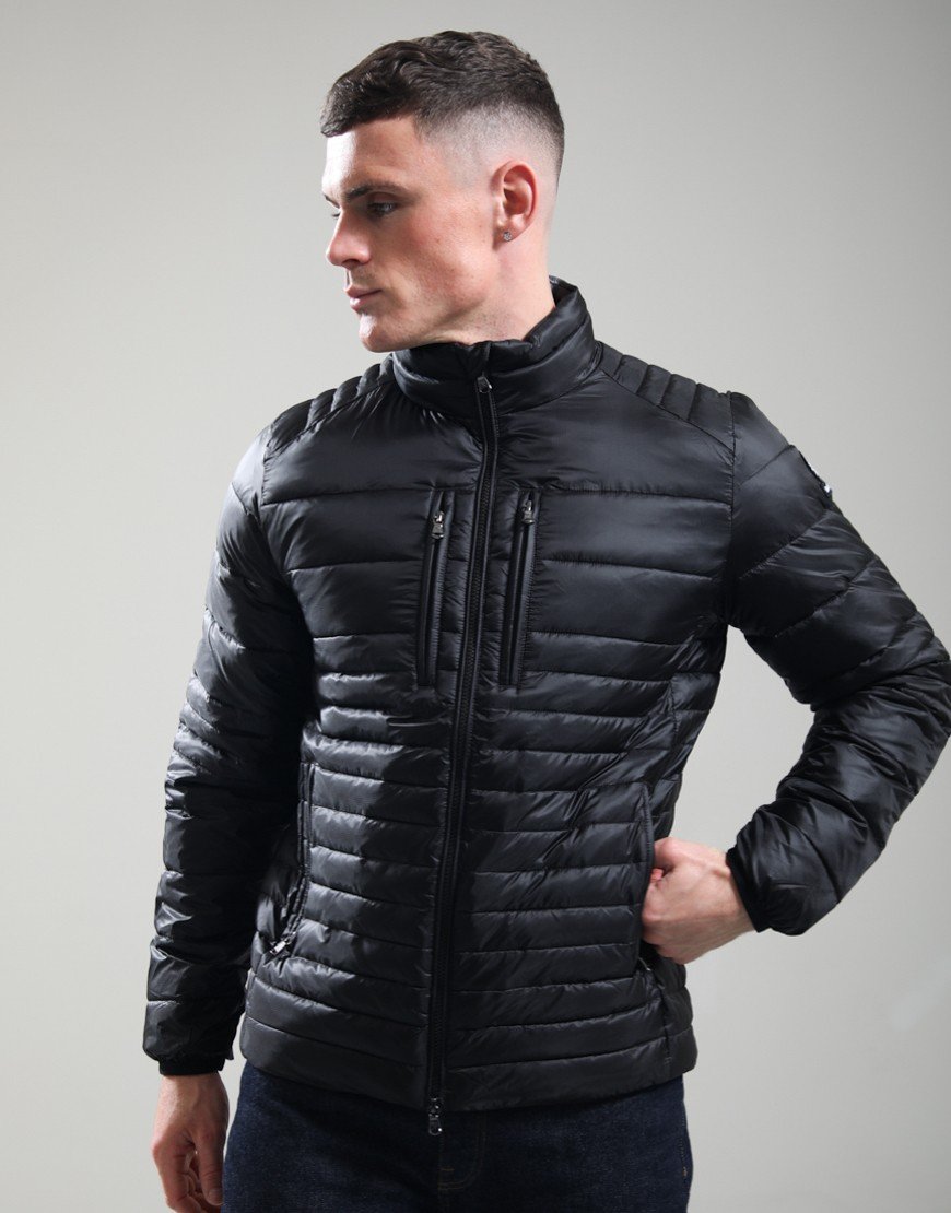 Sandbanks Ripstop Micro Puffer Jacket Black