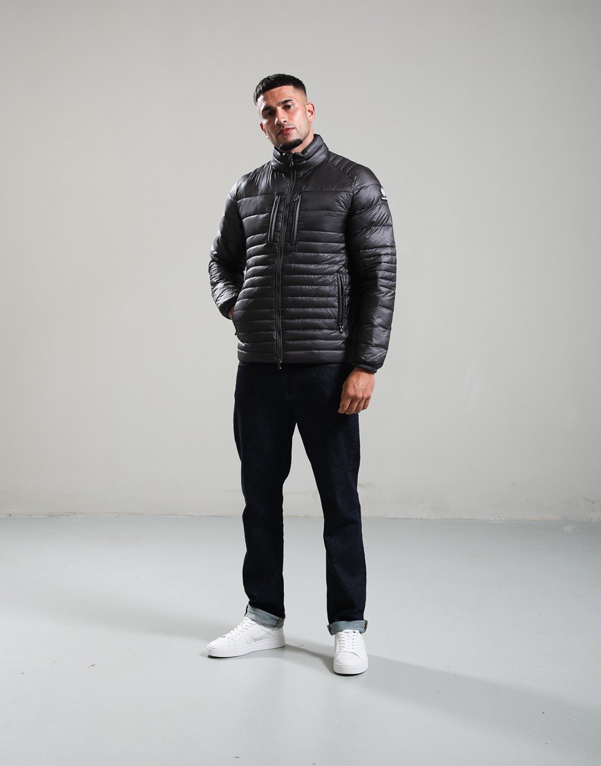 Sandbanks Ripstop Micro Puffer Jacket Charcoal