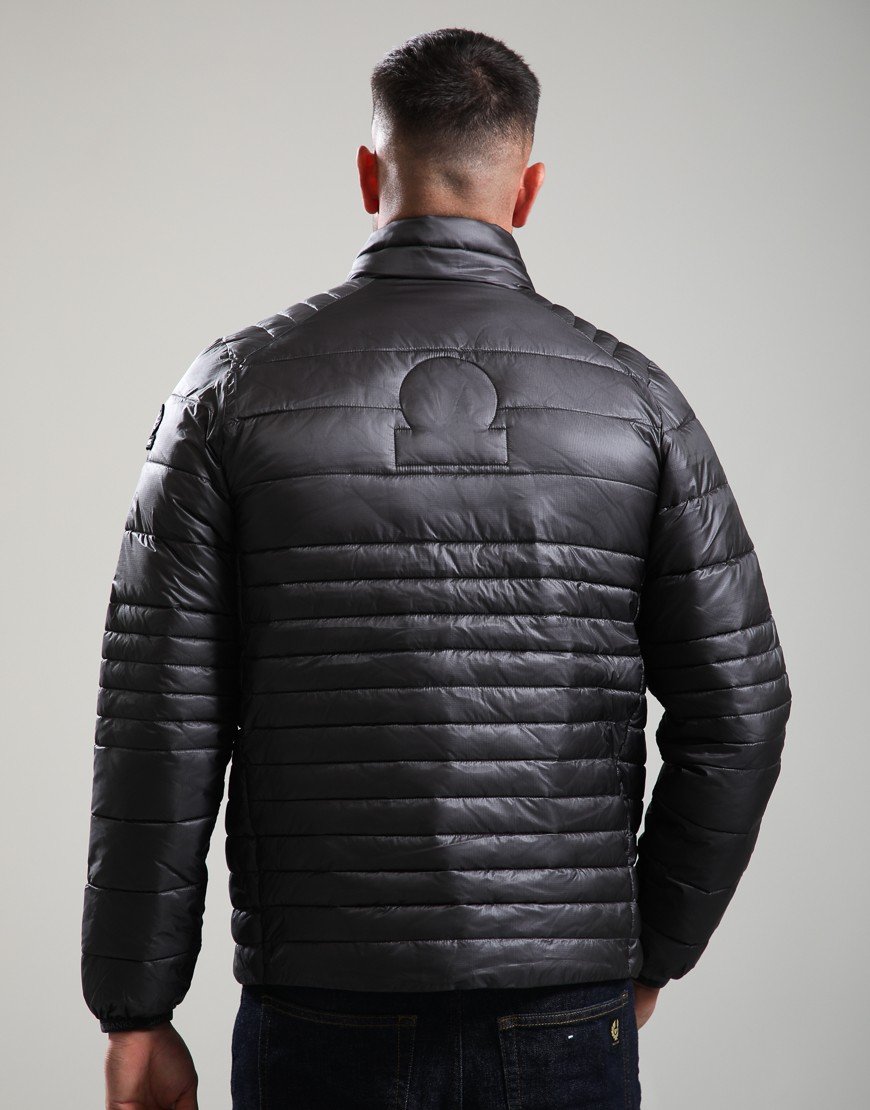 Sandbanks Ripstop Micro Puffer Jacket Charcoal