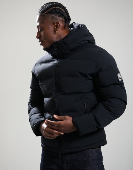 Sandbanks Waterproof Banks Puffer Jacket Black