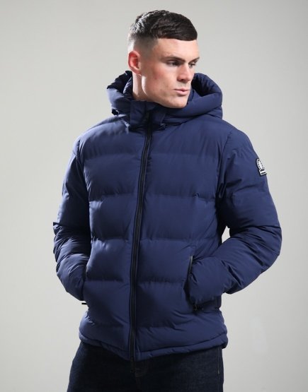 Sandbanks Waterproof Banks Puffer Jacket Navy