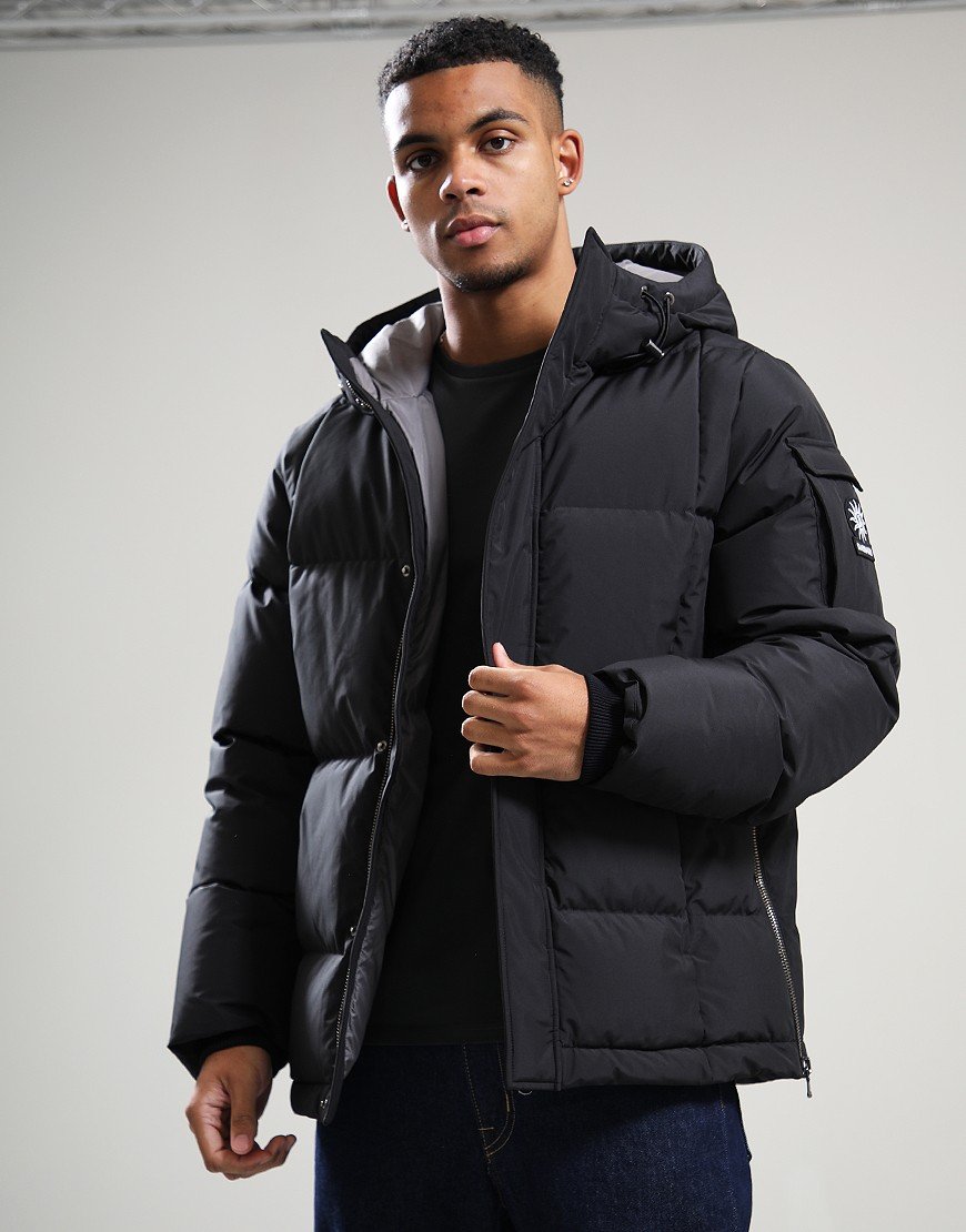 Sandbanks Wide Baffle Puffer Jacket Black