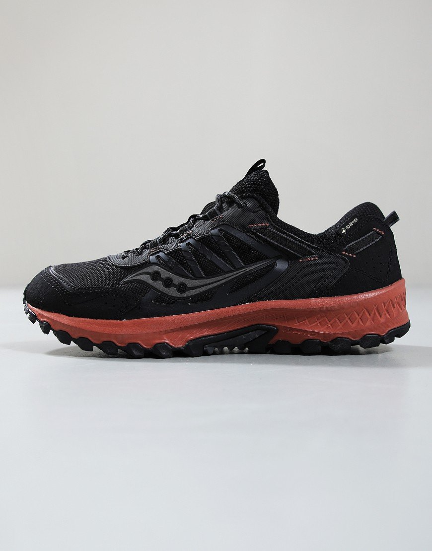 Saucony Grid Peak Trainers Black/Brick