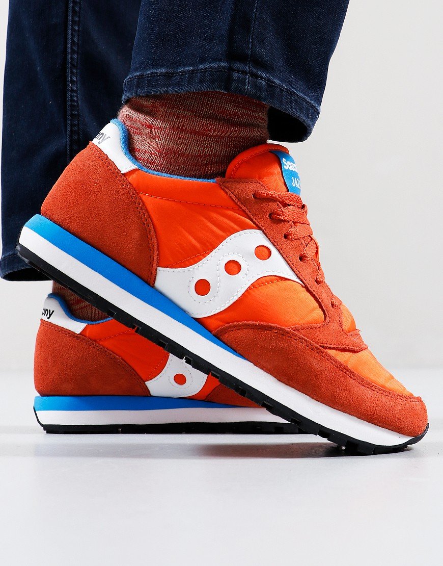 Saucony Jazz OG Trainers Orange/Sky