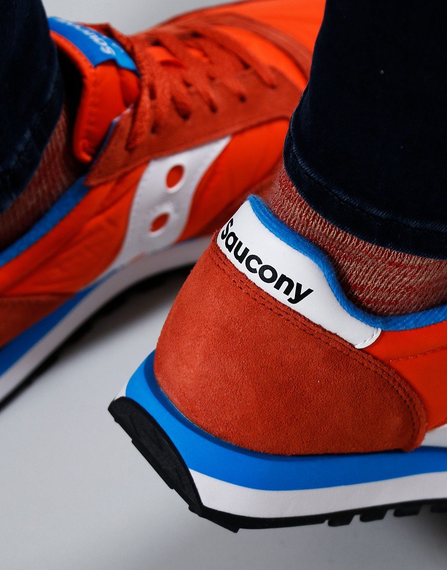 Saucony Jazz OG Trainers Orange/Sky