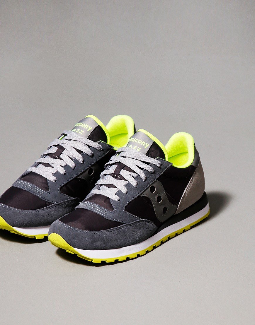 saucony grey trainers