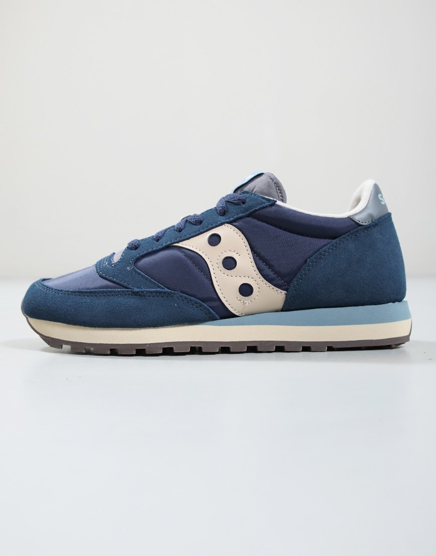 Saucony Jazz Original Trainers Navy/Ivory