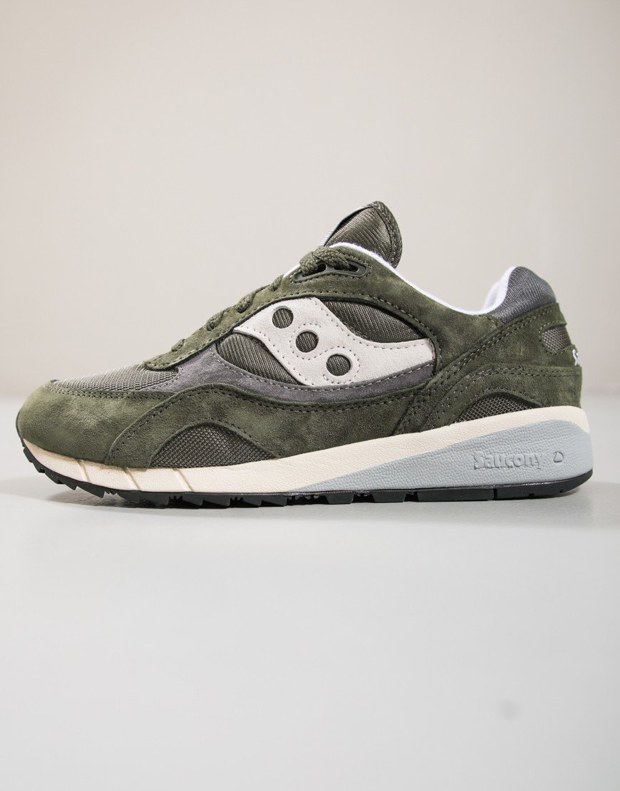 Saucony Shadow 6000 Trainers Green/Gray