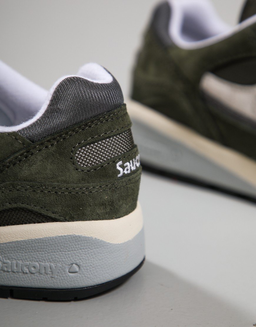 Saucony Shadow 6000 Trainers Green/Gray
