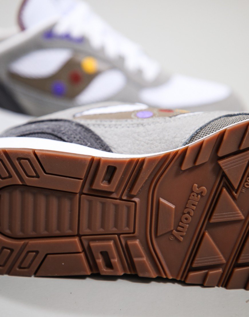 Saucony Shadow 6000 Trainers White/Grey