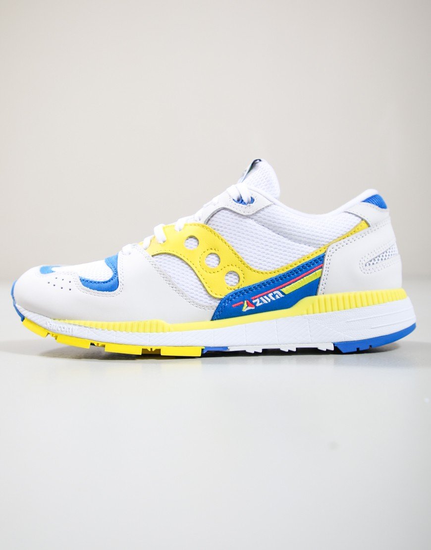Saucony Azura Trainers White/Yellow