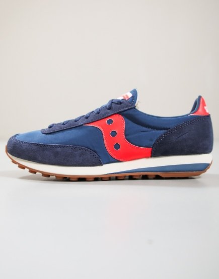 Saucony Trainer 80 Navy/Red