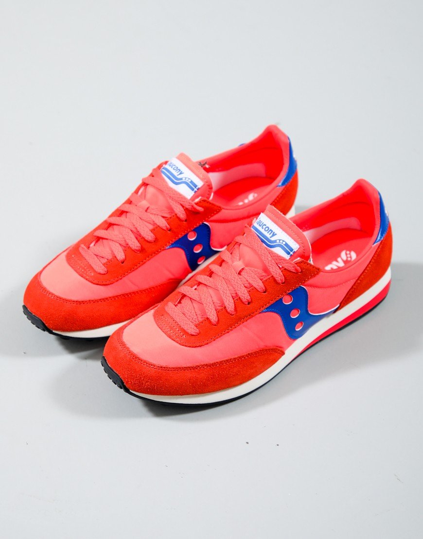 Saucony Trainer 80 Red/Blue