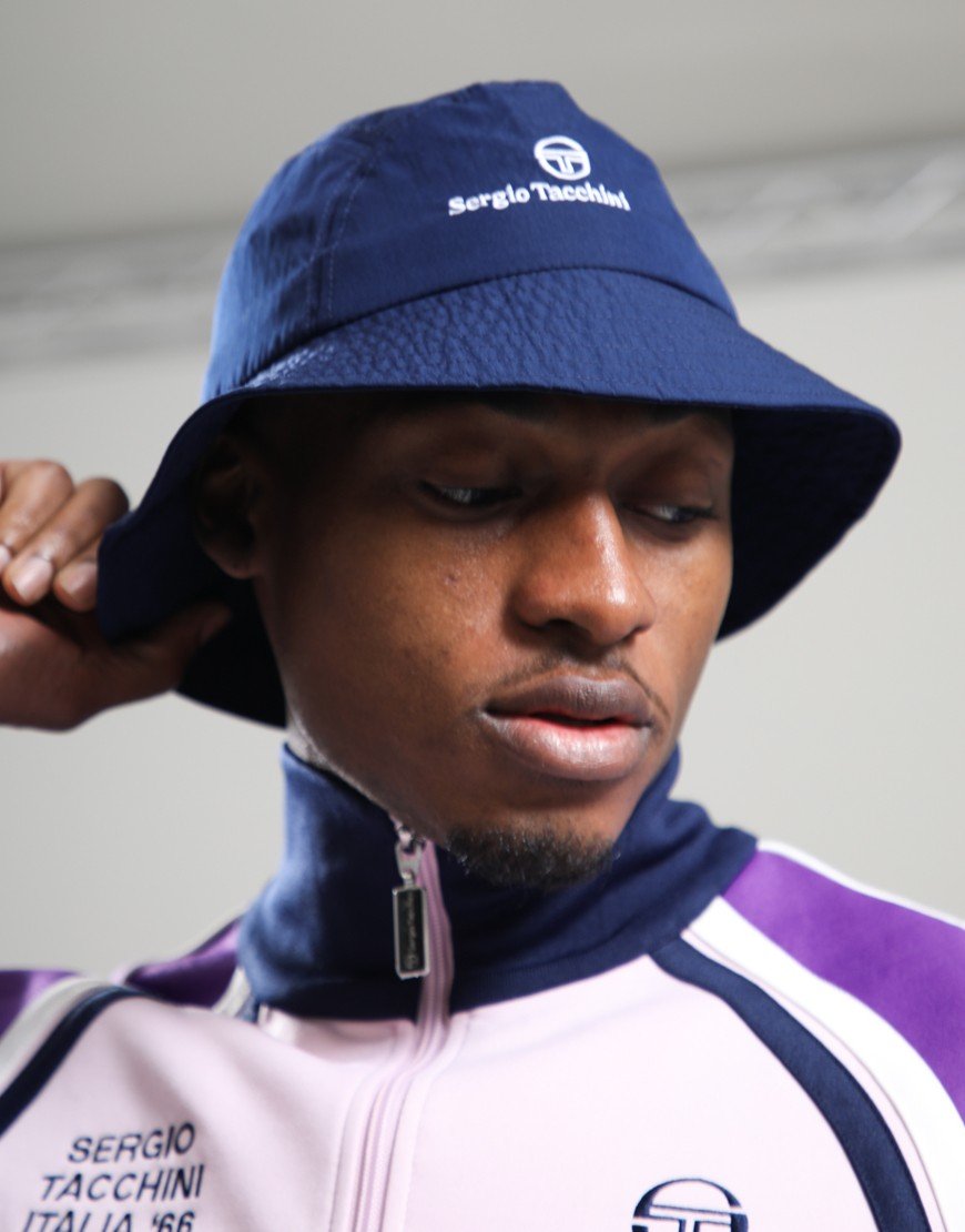 Sergio Tacchini Calisti Bucket Hat Maritime Blue