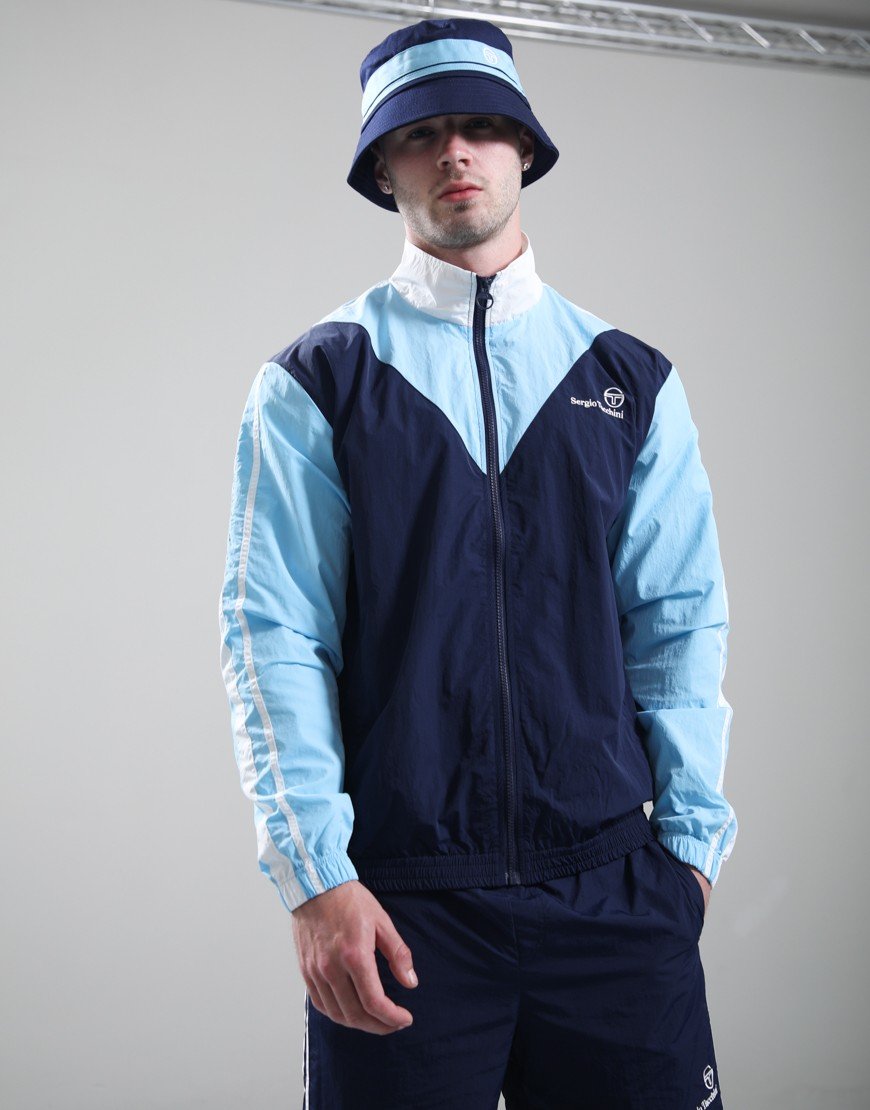 Sergio Tacchini Cortese Track Top Maritime Blue/Baltic/Gardenia