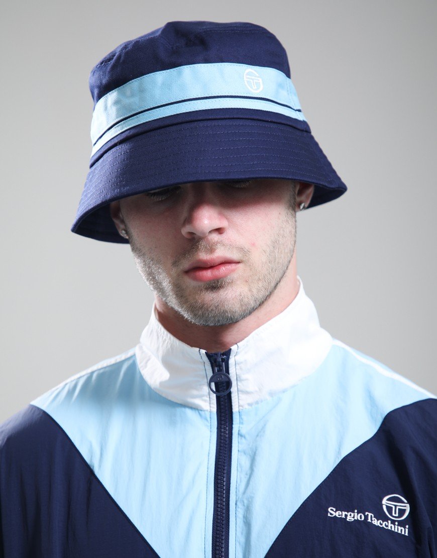 Sergio Tacchini Cortese Track Top Maritime Blue/Baltic/Gardenia