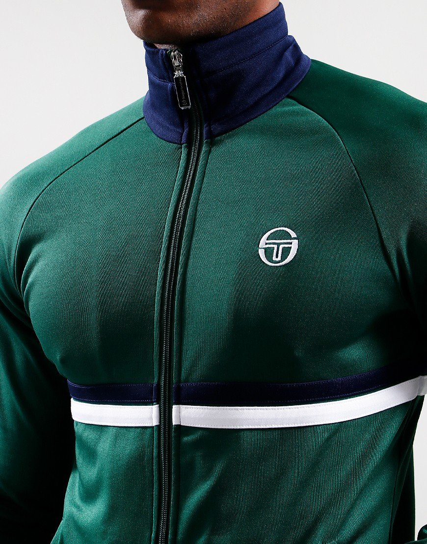 Sergio Tacchini Dallas Track Top Dark Green/Maritime