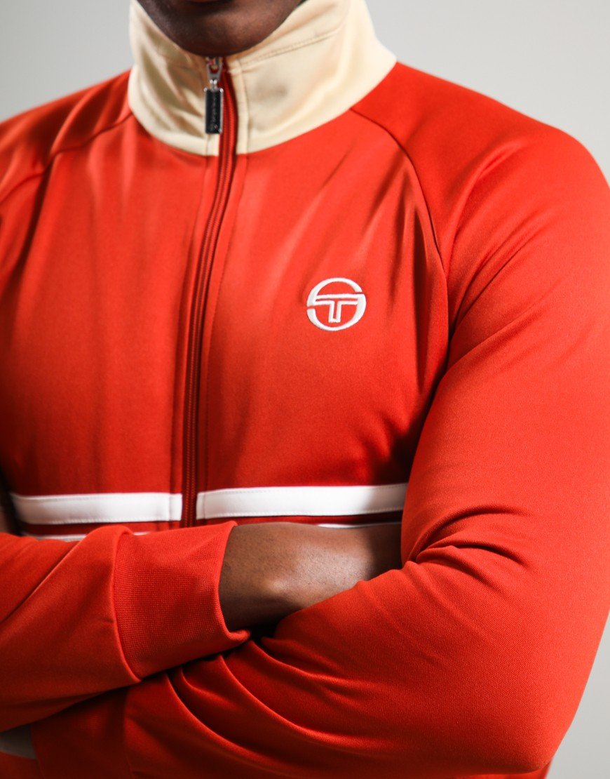 Sergio Tacchini Dallas Track Top Rooibos Tea/Mojave Desert/Gardenia