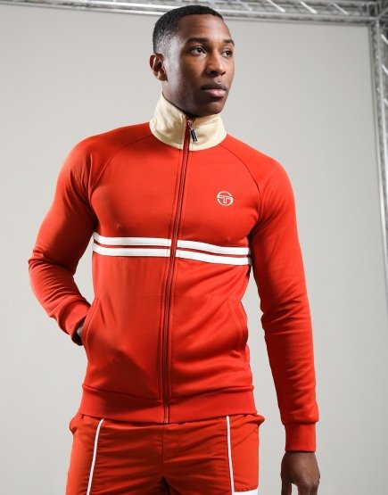 Sergio Tacchini Dallas Track Top Rooibos Tea/Mojave Desert/Gardenia